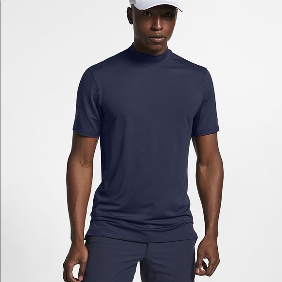 tw mock neck polo
